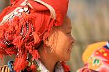 026 donna della tribu'  h'mong rossi